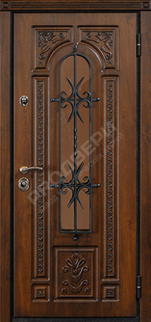 Фотография «Дверь с ковкой №7»